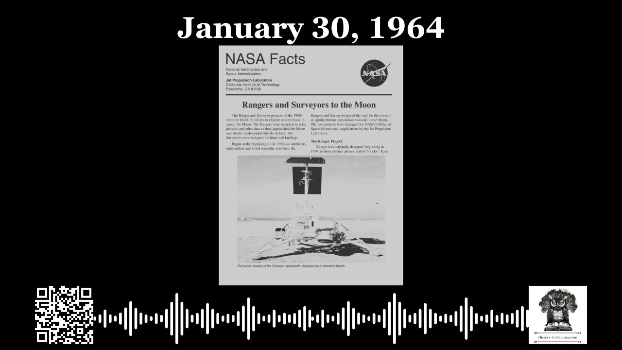 #OnThisDay January 30, 1964: Silent Impact