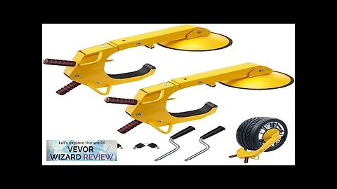 VEVOR Wheel Lock Clamp 2-Pack Trailer Wheel Lock Heavy-Duty Anti Theft Tire Review