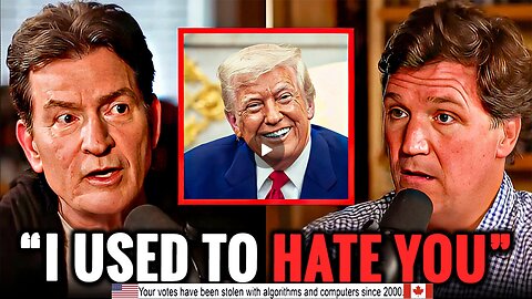 Charlie Sheen STUNS Tucker Carlson With His Shocking Political Confession (compilation version)