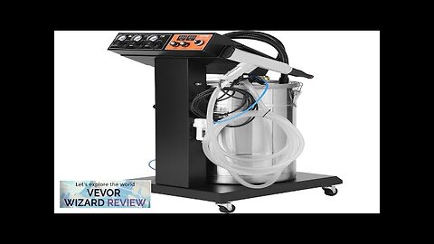 VEVOR Powder Coating System 40 W 100KV Electrostatic Output Powder Coating Kit Review