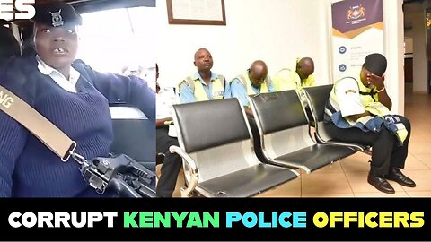 ​Is KES 50 The New Normal? - Female Officer's Petty Bribery Sparks Outrage as 5 Cops Are Busted!