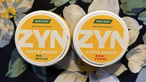 Zyn Exotic Mango (Nicotine Pouches) Review