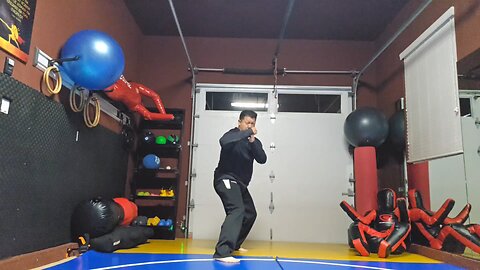 WTD Crescento Kick to Front Heel Kick sequential