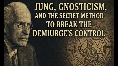 Jung, Gnosticism, and the Secret Method to Break the Demiurge’s Control