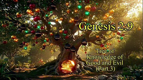 Genesis 2:9 — Tree of life (Part 3) / Who He Is and What He Is Doing