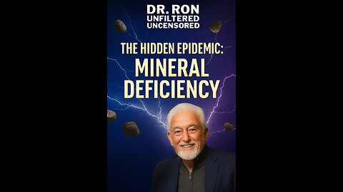 Ep 634 The Hidden Epidemic: How Mineral Deficiencies Drain Your Energy