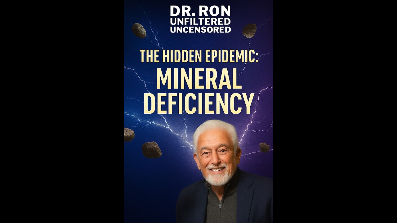 Ep 634 The Hidden Epidemic: How Mineral Deficiencies Drain Your Energy