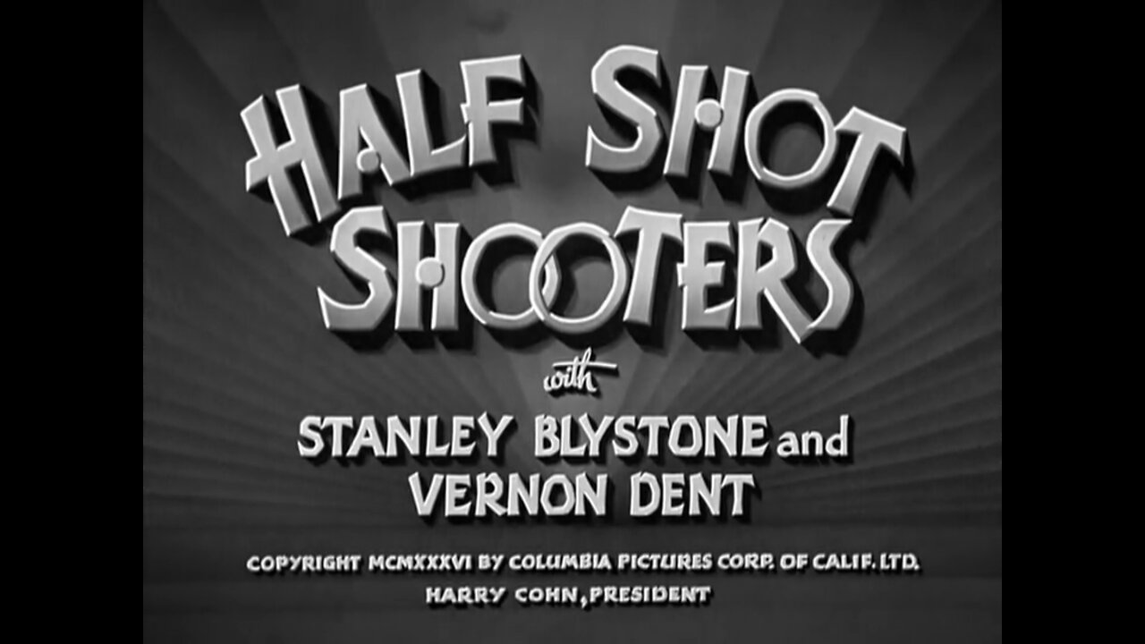 The Three Stooges - "Half Shot Shooters"