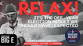 Relax! It’s the Off-Year Election Result We (Should Have) Expected
