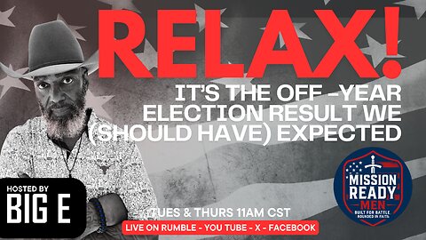 Relax! It’s the Off-Year Election Result We (Should Have) Expected