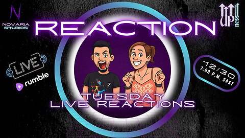 Tuesday REACTION Stream with Harry and Sharlene