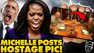 YIKES: Obama Publishes Shocking ‘Hostage Photo’ of Michelle Amid DIVORCE Rumors!!