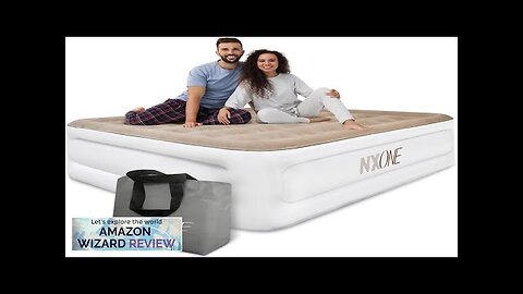 NXONE Air Mattress18 inch Inflatable Airbed Luxury Double High Self Inflation Deflation Review