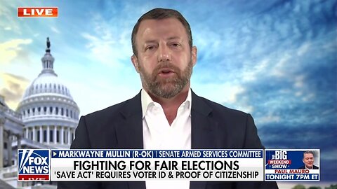 Sen Mullin: Democrats Cry Racism When They Can't Win the Argument