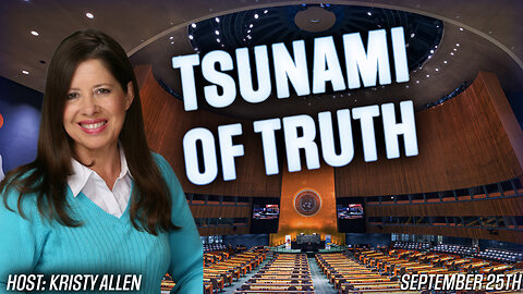 Tsunami of Truth: Trump's UN Speech Exposes Globalist Failures & The "Greatest Con Job" Ever Sold