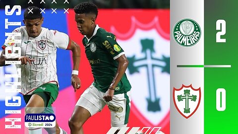 Palmeiras 2 - 0 Portuguesa | Melhores Momentos | Highlights |Paulistao 2025