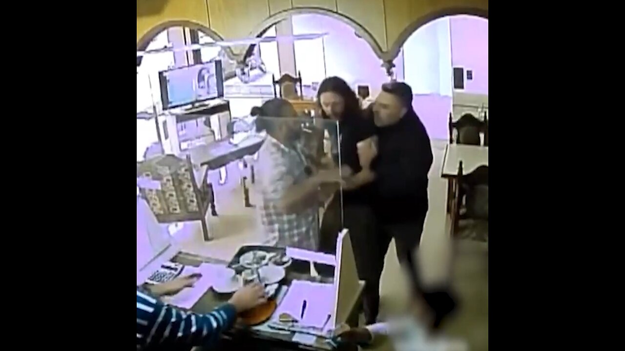 El momento de la detención del femicida que secuestró a su hijo