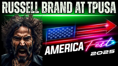 Russell Brand at TPUSA AmericaFest