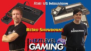 NLG Live W/ Mike & Seth Christmas Eve Special: Intellivision Sprint game comparisons!
