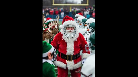 Santa Claus Vs Scrooge - Christmas Fantasy Football Game Imaginary Football League Podcast