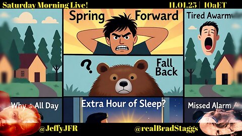 What Time Is It? - Saturday Morning Live! w/ Jeff Fisher & Brad Staggs 110125