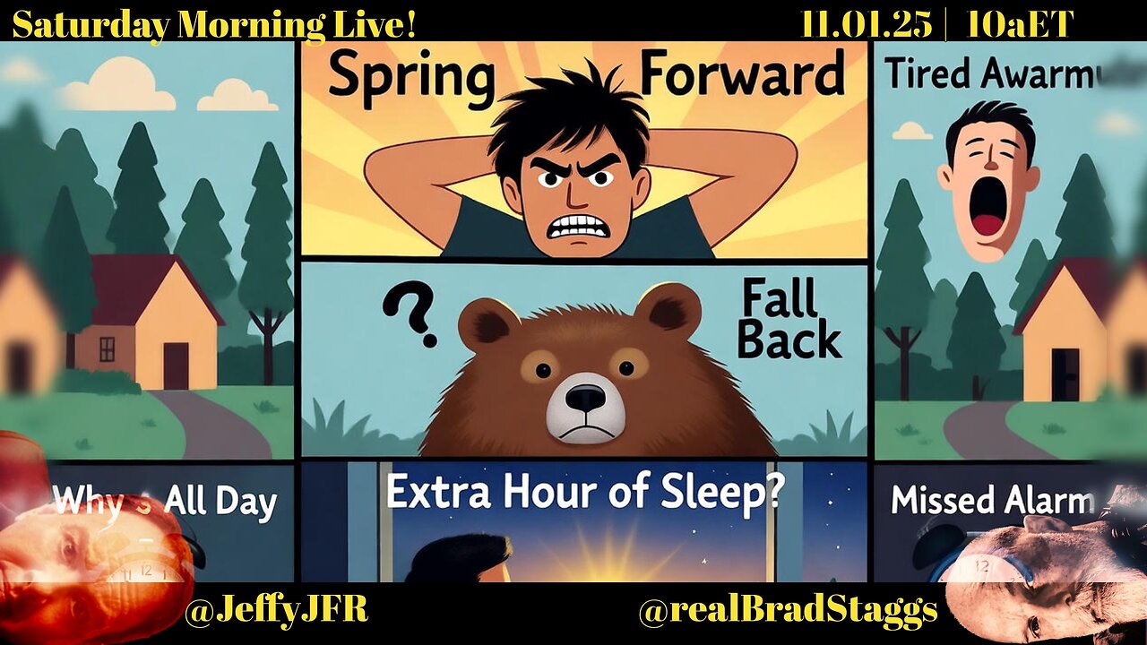 What Time Is It? - Saturday Morning Live! w/ Jeff Fisher & Brad Staggs 110125