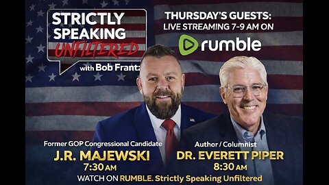 Strictly Speaking: Unfiltered Thursday!