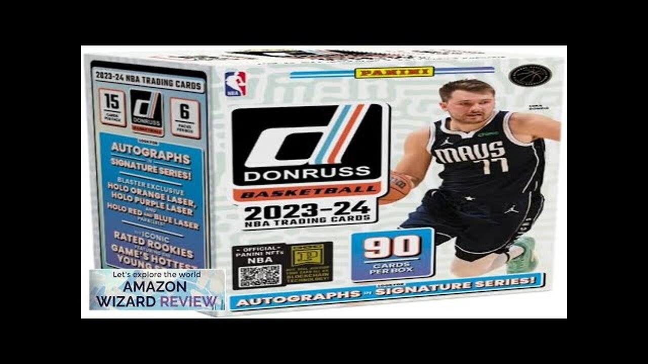 2023-24 Donruss NBA Basketball Factory Sealed Blaster Box 6 Packs of 15 Review