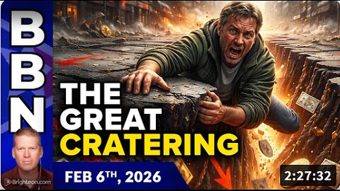 Brighteon Broadcast News, Feb 6, 2025 - The Great Cratering Now Under Way as Crypto, Stocks, Metals and Currencies all Suffer Dramatic Losses