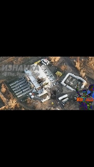 🇺🇦 🇷🇺 🏹 🎬 A flight that was conducted over the Pecheneg Dam in the Kharkiv region