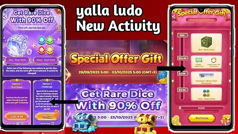 Yalla Ludo New Activety Special Offer September | Yalla Ludo Evant Special Offer 2035