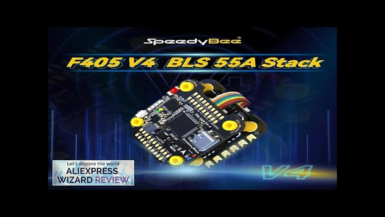 SpeedyBee F405 V4 BLS 55A 30x30 FC&ESC Stack 4in1 ESC Compatible Review