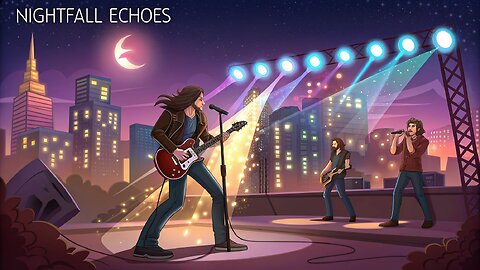 Nightfall Echoes Electro Rock