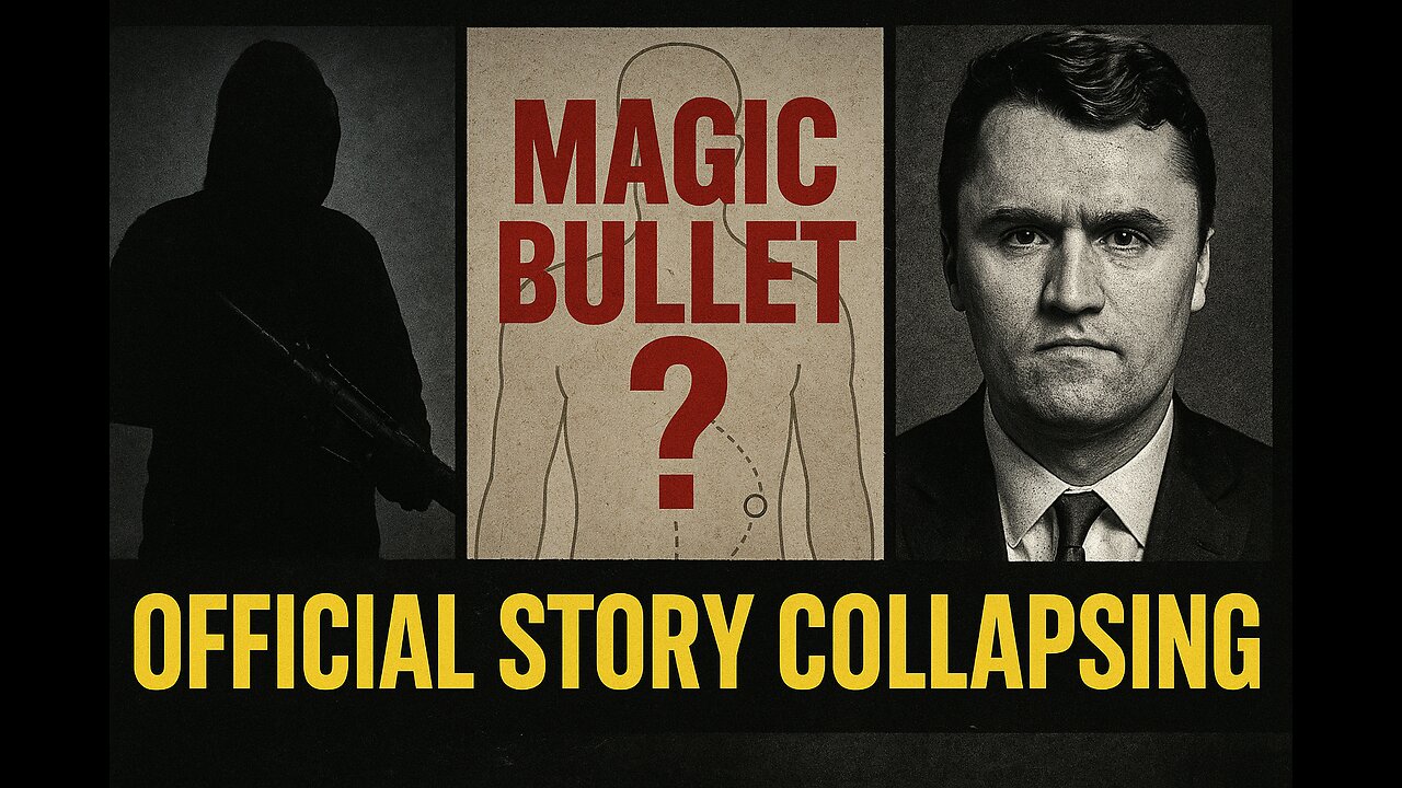 Charlie Kirk: The "Magic Bullet" Lie & The Second Shooter They're Hiding