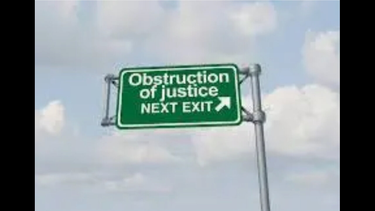 Obstruction of justice