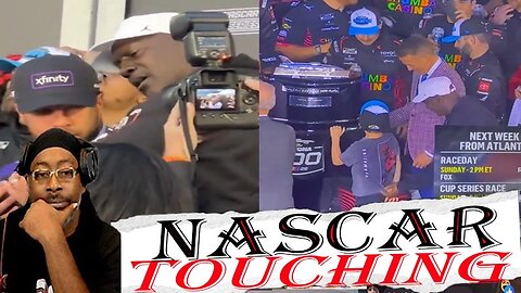 Michael Jordan Catches Backlash after Touching A Lil Boy at NASCAR
