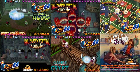 Games from The Crypt 2025 - Bomberman 64 The Second Attack (Nintendo 64) The Haunted House Stage [Reupload]