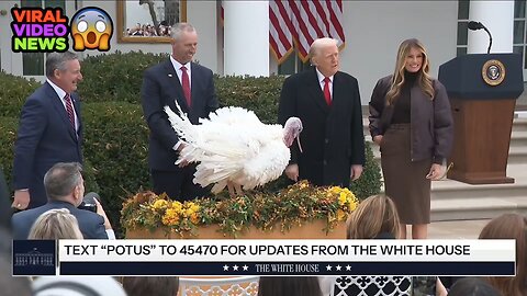 🇺🇸The White House held its traditional turkey pardoning ceremony