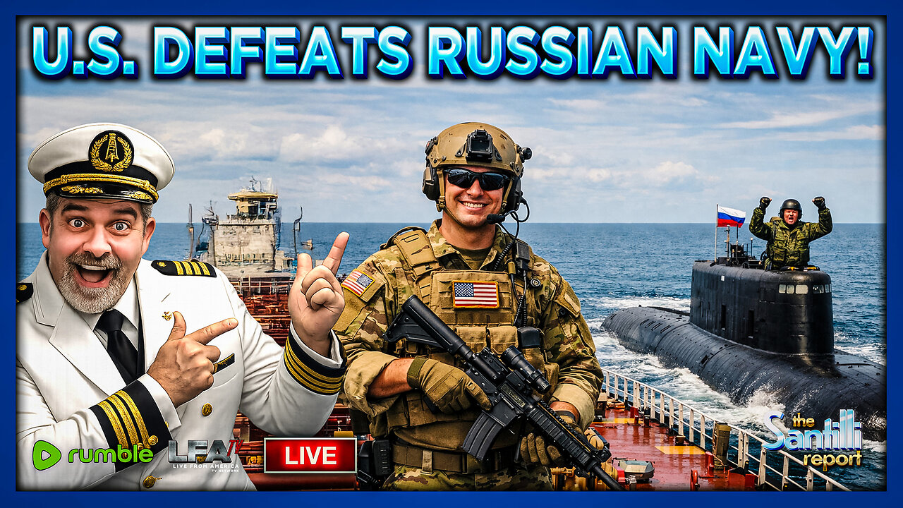 BREAKING: U.S. SEIZES OIL TANKER DESPITE RUSSIAN NAVY SECURITY - SUBMARINE DEFEATED | THE SANTILLI REPORT 1.7.26 1PM