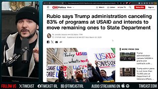 Rubio Announces END Of USAID, Democrats STRIKE BACK With Lawsuit Over $375B Democrat War Fund