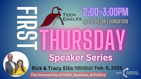 Tracy Ellis // First Thursday Speaker Series