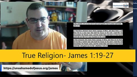 True Religion #sermon James 1:19-27 #james