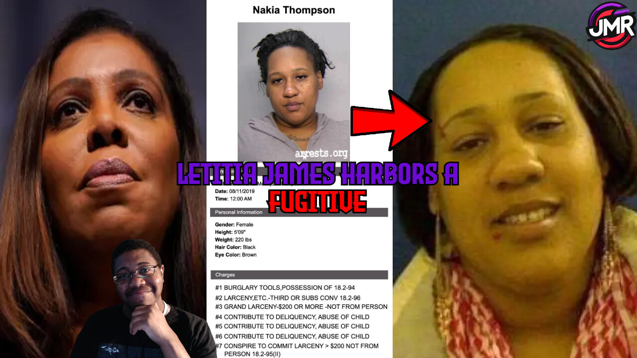 Letitia James CAUGHT harboring a FUGITIVE in her Virginia home