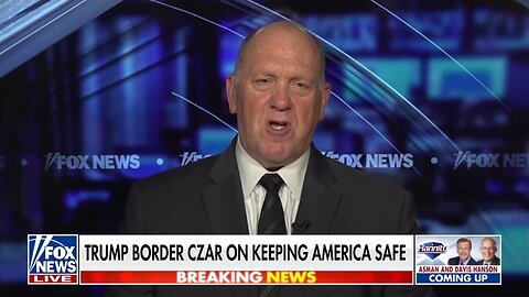 Border Czar Unloads On Gavin Newsom, Karen Bass 