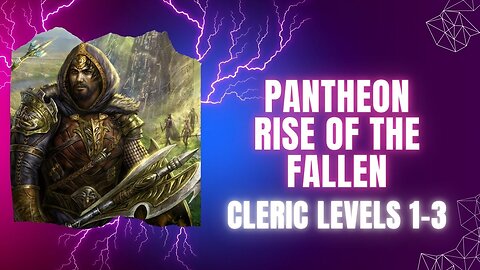 Pantheon Rise of the Fallen Cleric Leveling 1-3 Everquest lovers rejoice!