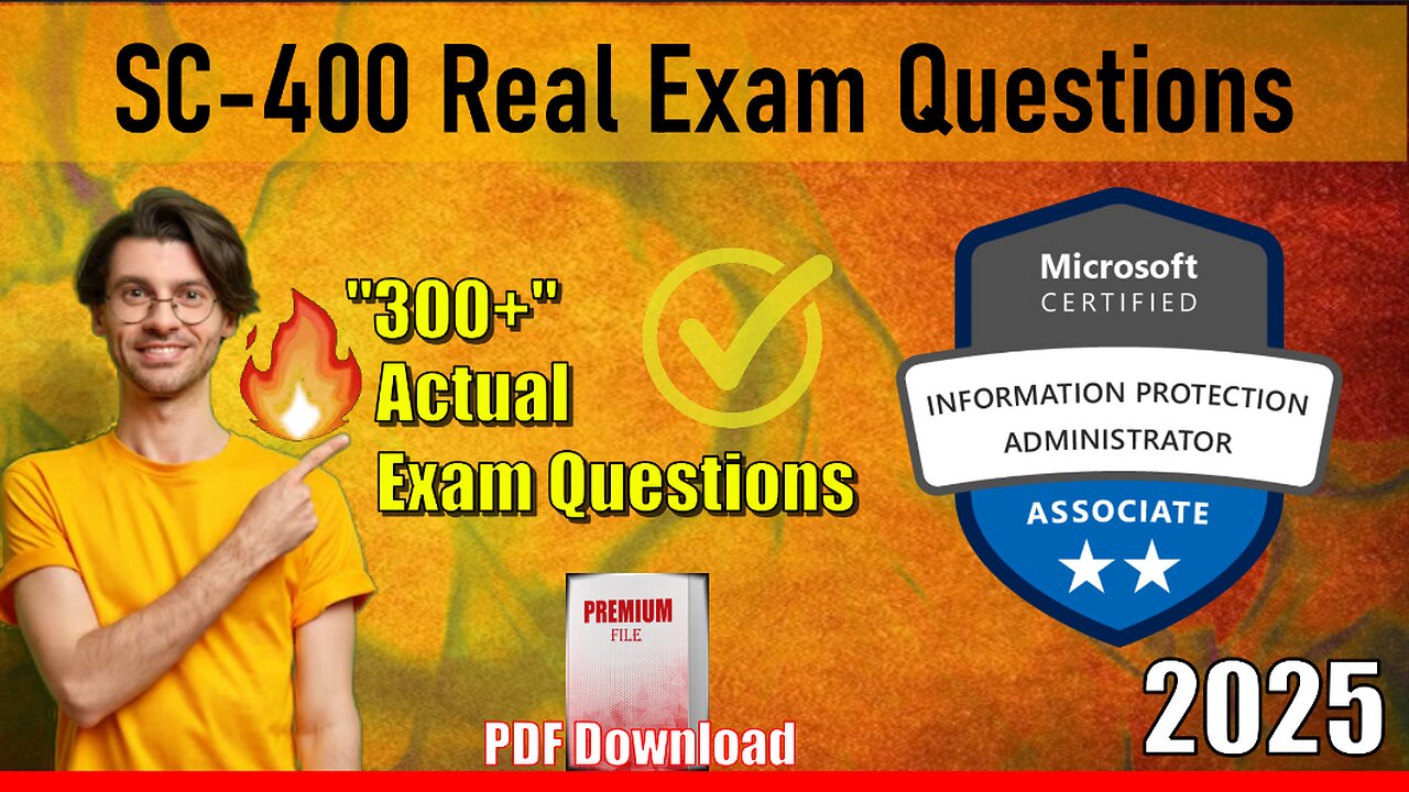 SC-400 | Microsoft Information Protection and Compliance Administrator Associate Exam Dumps 2025