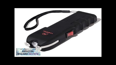 VIPERTEK VTS-989 Stun Gun for Self Defense Rechargeable with LED Flashlight Review