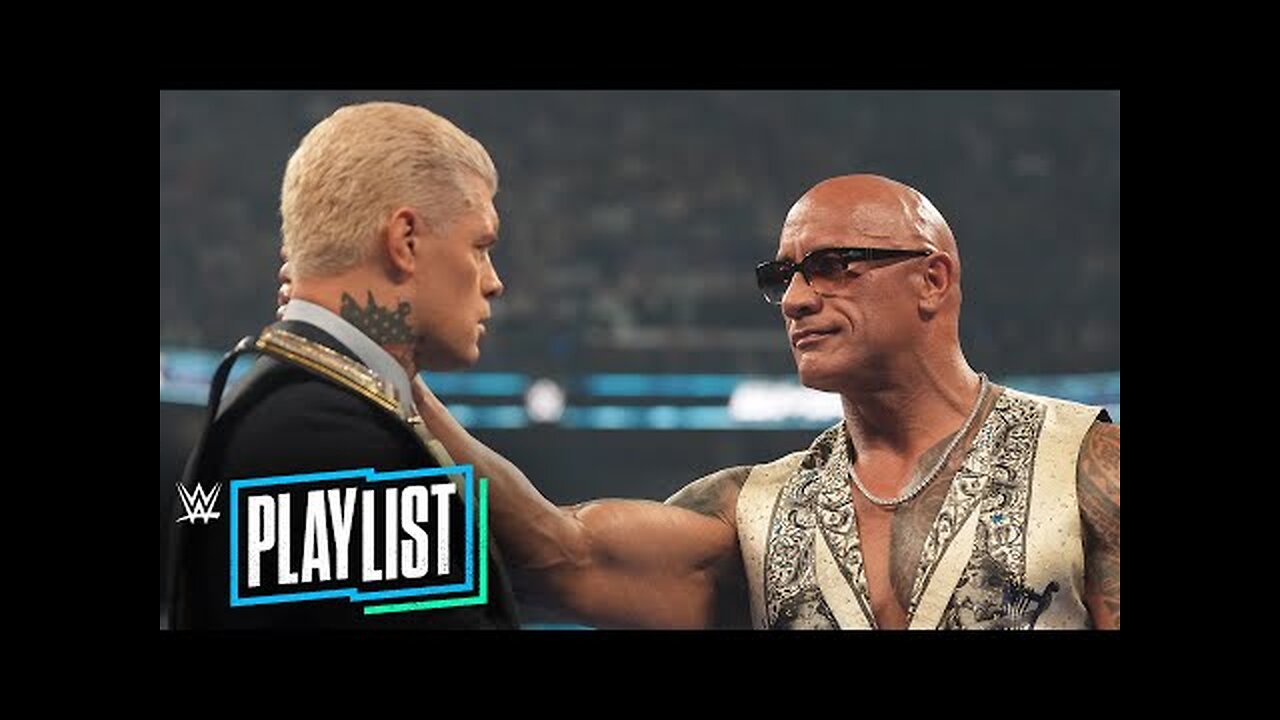 Complete history of Cody Rhodes and The Rock: WWE Playlist