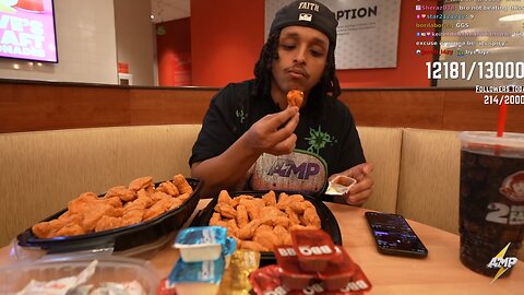 Agent 00 Break Most Eaten Chicken Nuggets Record Under an Hour