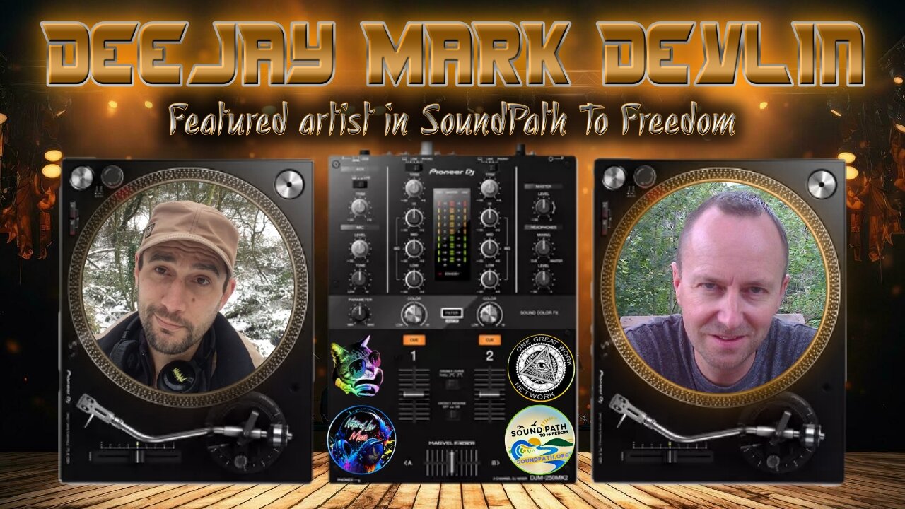 SoundPath To Freedom Artist Interview with DJ, Author & Public Speaker Mark Devlin